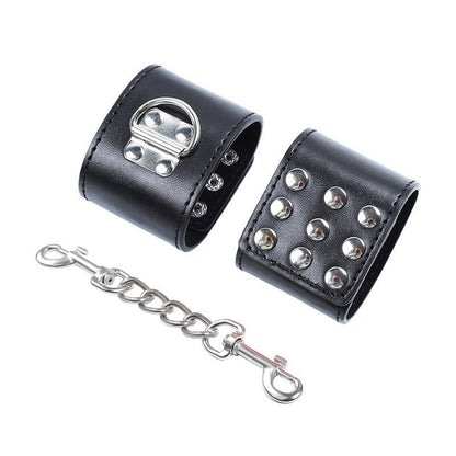 OHMAMA FETISH - WRIST RESTRAINTS SNAP FASTEN METAL - Kink&Play