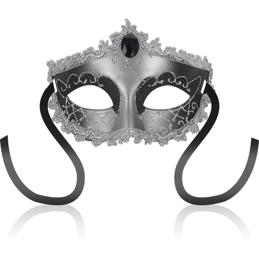 OHMAMA - MASKS BLACK DIAMOND GRAY MASK - Kink&Play