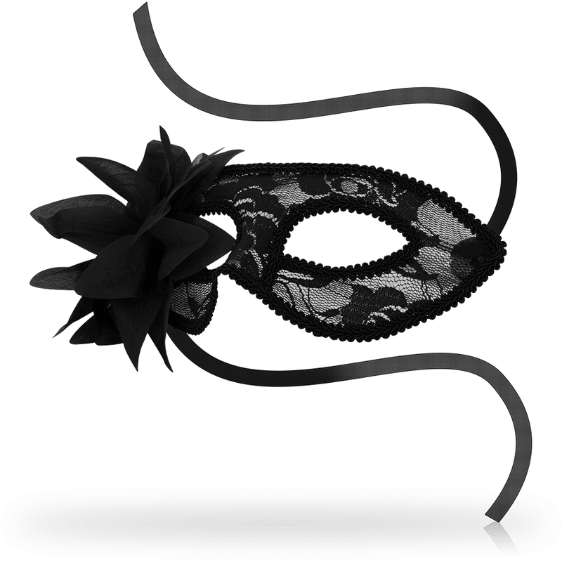 OHMAMA - MASKS BLACK LACE AND FLOWER MASKS - Kink&Play