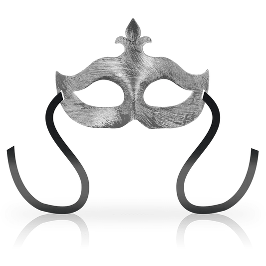 OHMAMA - MASKS FLOWER DE LIS SILVER MASK - Kink&Play