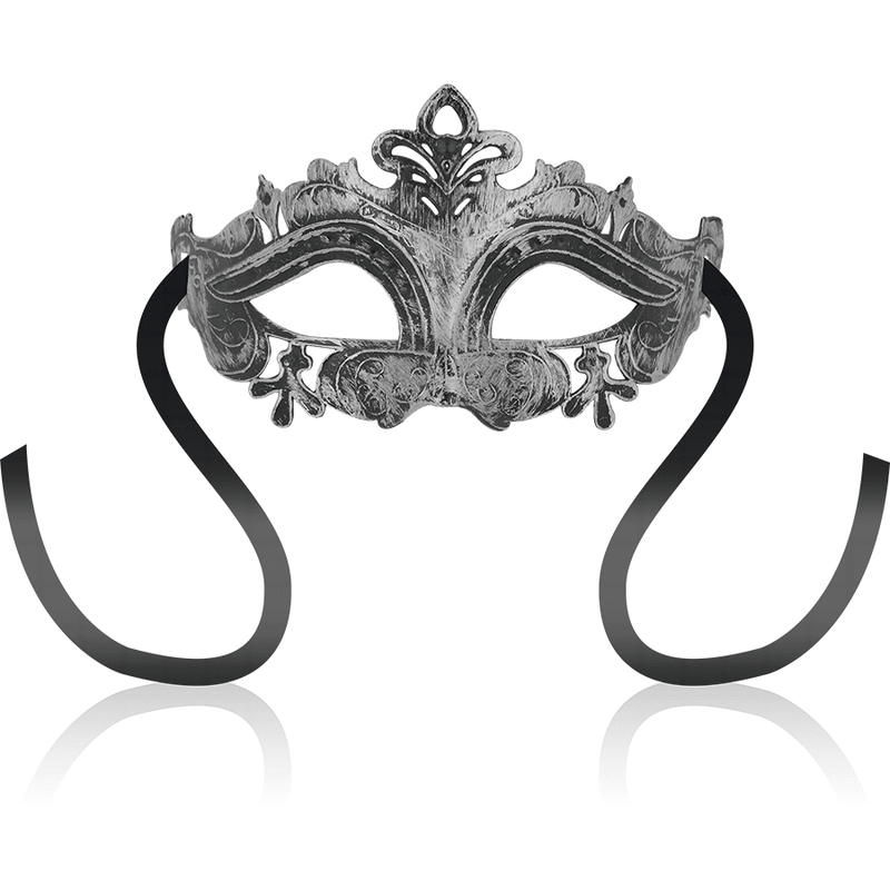 OHMAMA - MASKS VENETIAN STYLE MASK SILVER - Kink&Play