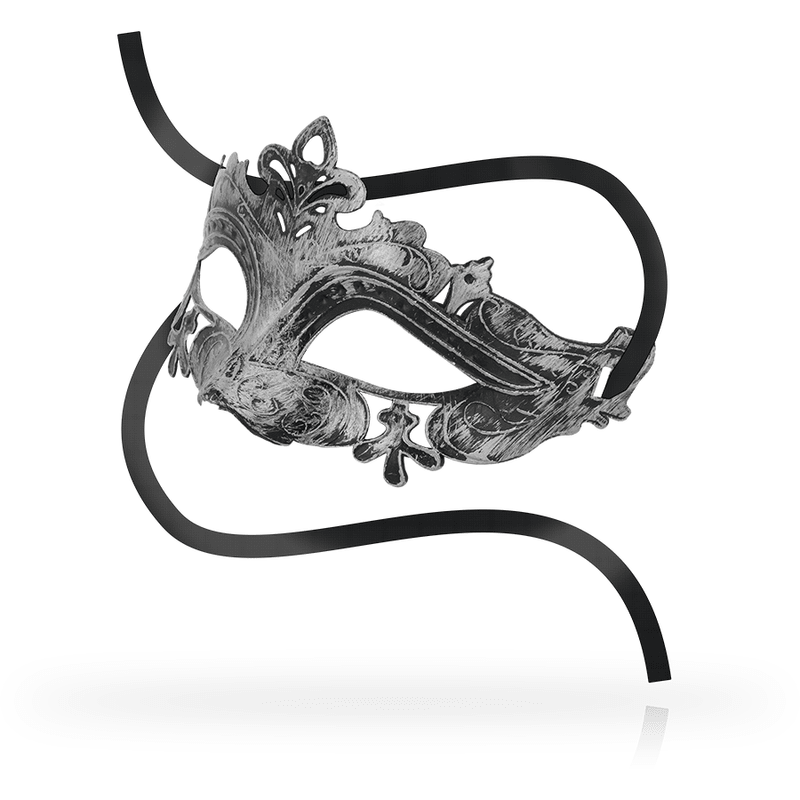 OHMAMA - MASKS VENETIAN STYLE MASK SILVER - Kink&Play