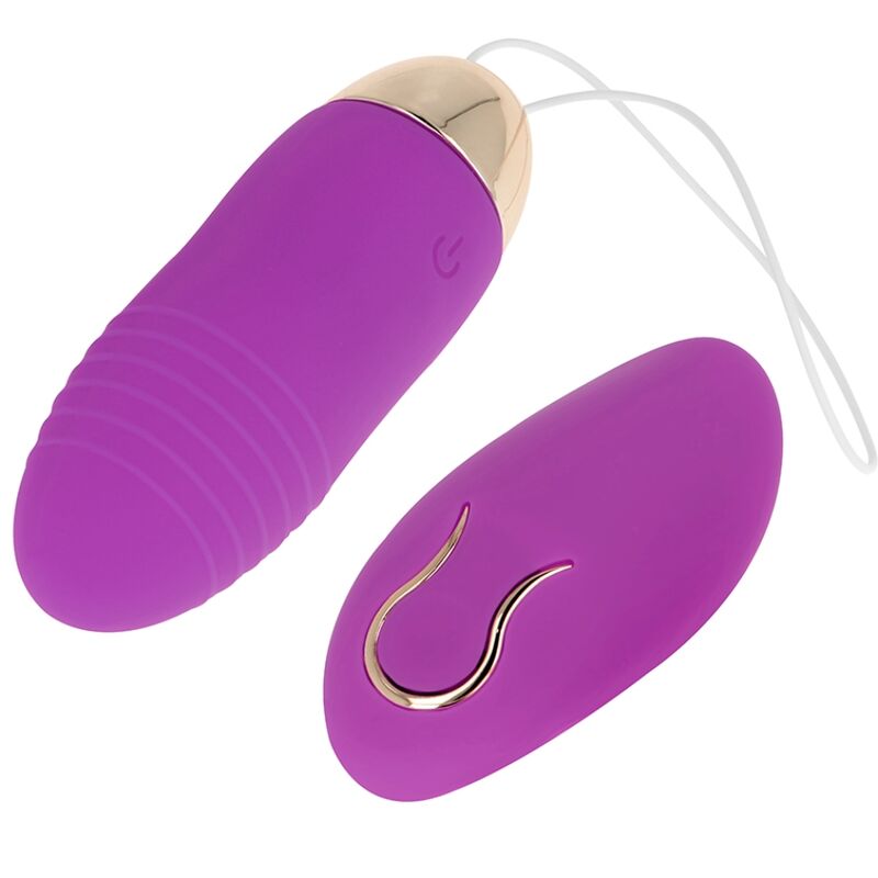 OHMAMA - REMOTE CONTROL VIBRATING EGG 10 SPEEDS PURPLE - Kink&Play