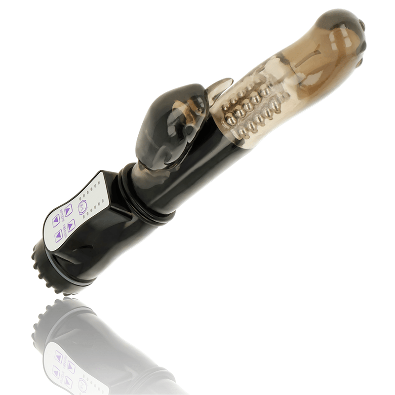 OHMAMA - ROTATOR VIBRATOR WITH DELFIN CLITORIS STIMULATOR - Kink&Play