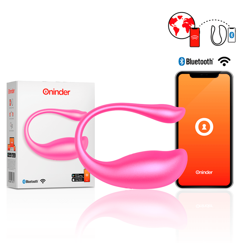 ONINDER - NAIROBI VIBRATING EGG PINK - FREE APP - Kink&Play