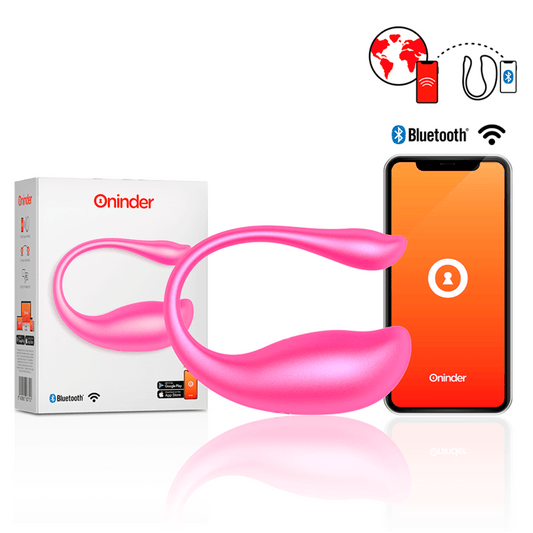 ONINDER - NAIROBI VIBRATING EGG PINK - FREE APP - Kink&Play