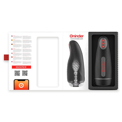 ONINDER - SEOUL RECHARGEABLE MALE MASTURBATOR 10 SPEED - FREE APP - Kink&Play