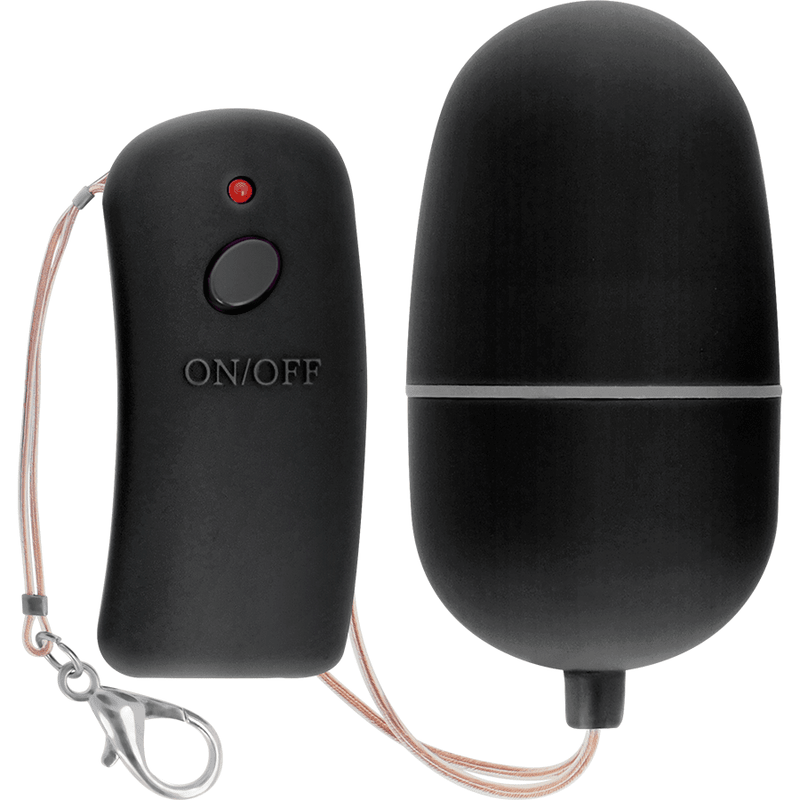 ONLINE - REMOTE CONTROLLED VIBRATING EGG BLACK - Kink&Play