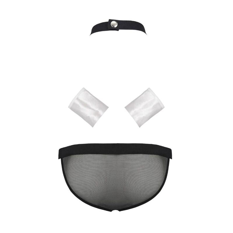 PASSION - 036 SLIP ALFROJO BLACK L/XL - Kink&Play