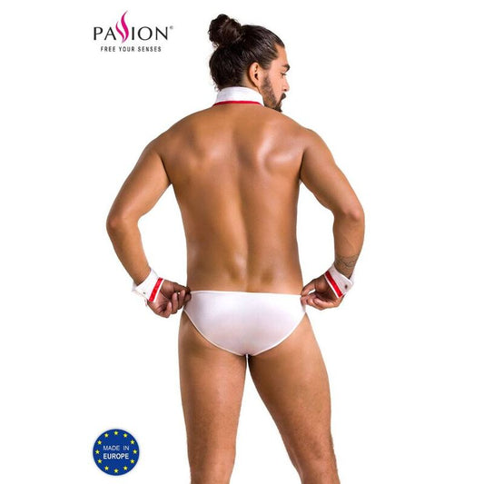 PASSION - 037 SLIP GREGORY WHITE S/M - Kink&Play