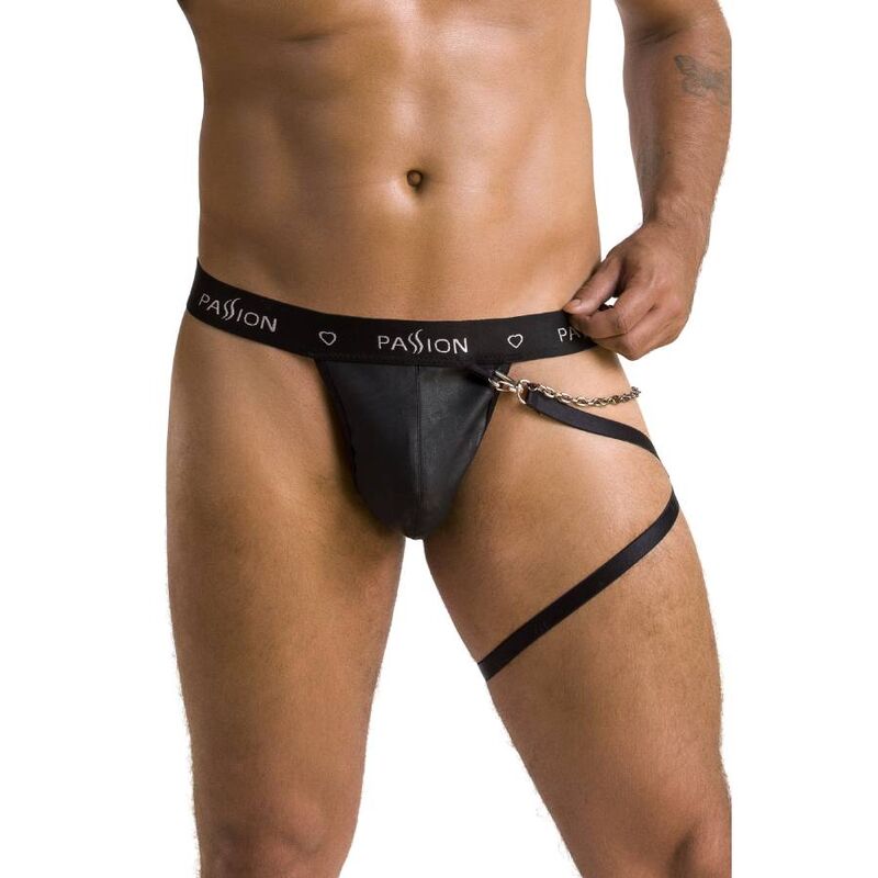 PASSION - 058 BILL THONG BLACK S/M - Kink&Play