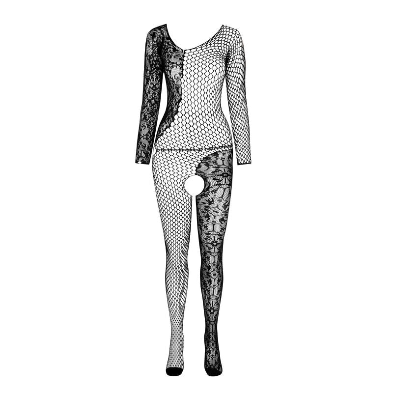 PASSION - BS 107 BODYSTOCKING WHITE ONE SIZE - Kink&Play