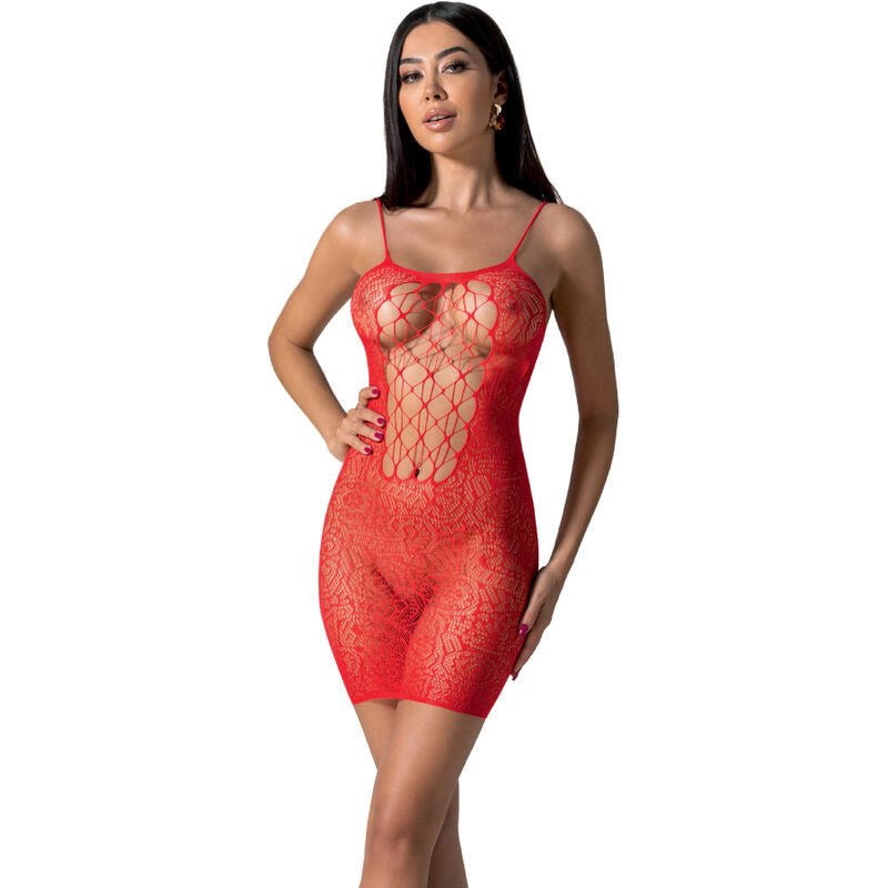 PASSION - BS096 BLACK BODYSTOCKING ONE SIZE - Kink&Play