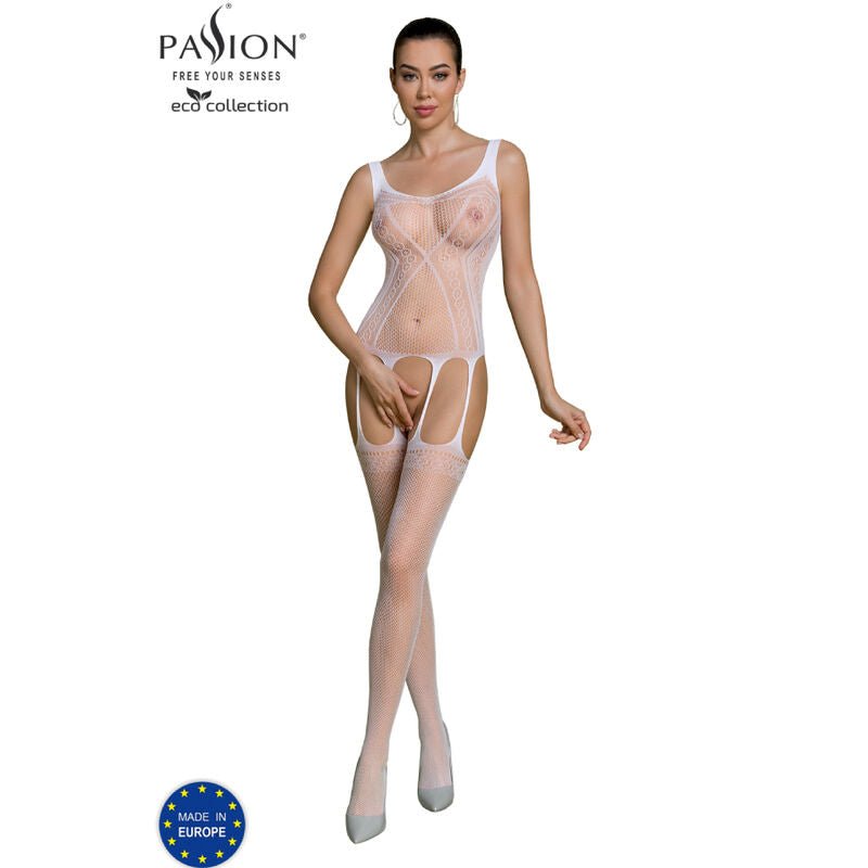 PASSION - ECO COLLECTION BODYSTOCKING ECO BS007 BLACK - Kink&Play
