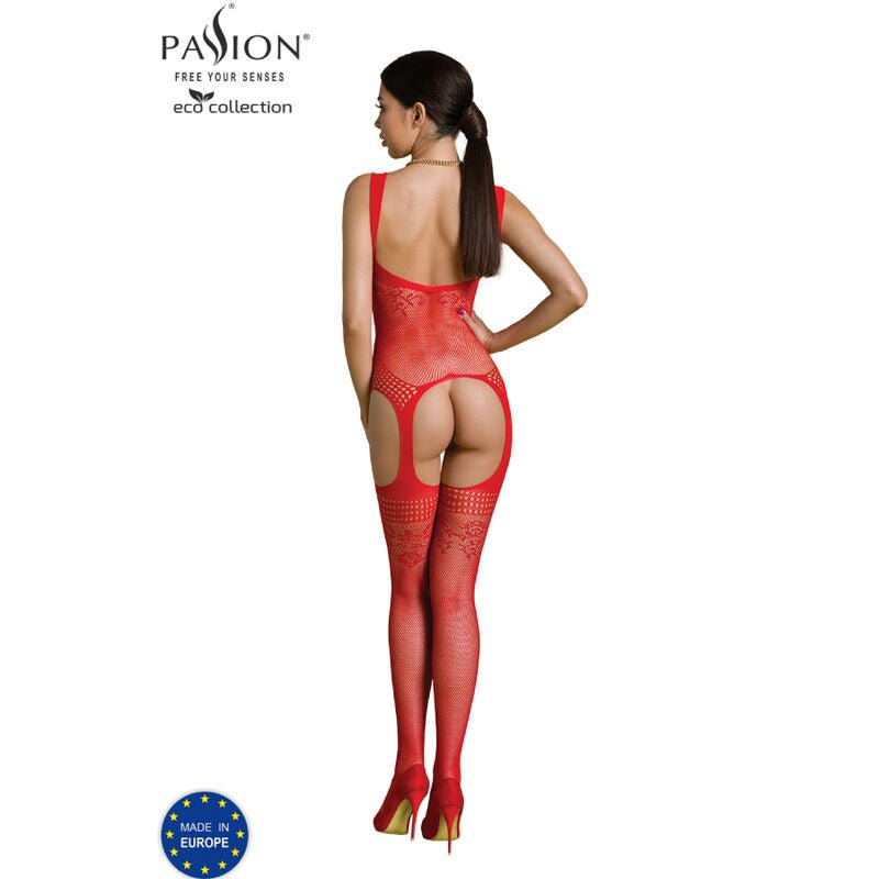 PASSION - ECO COLLECTION BODYSTOCKING ECO BS008 BLACK - Kink&Play