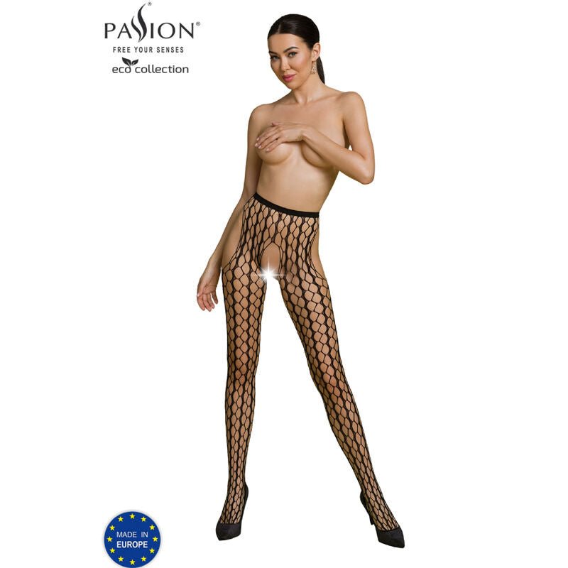 PASSION - ECO COLLECTION BODYSTOCKING ECO S007 WHITE - Kink&Play
