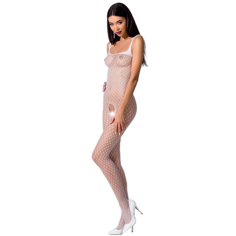 PASSION - WOMAN BS071 BLACK BODYSTOCKING ONE SIZE - Kink&Play