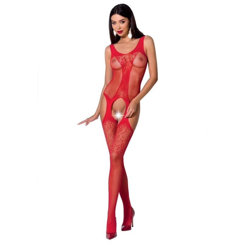 PASSION - WOMAN BS072 BODYSTOCKING ONE SIZE BLACK - Kink&Play