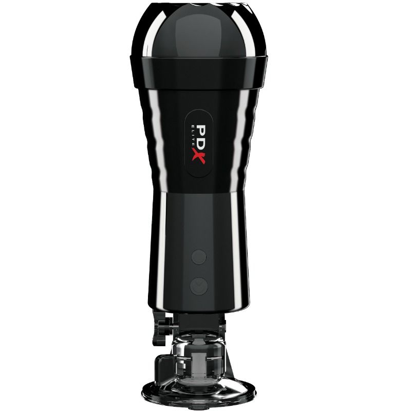 PDX ELITE - COCK COMPRESSOR VIBRATING STROKER - Kink&Play