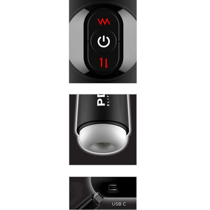 PDX ELITE - STROKER MOTO - MILKER VIBRATOR - Kink&Play
