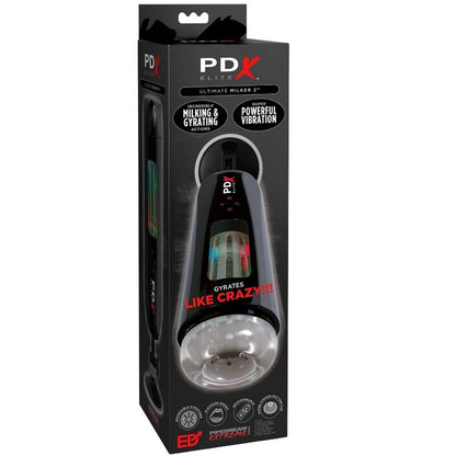 PDX ELITE - STROKER ULTIMATE MILKER 2 ROTATING & VIBRATOR - Kink&Play