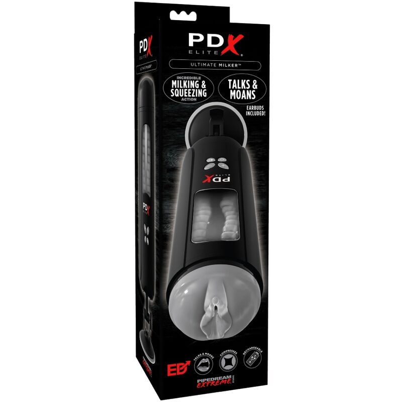 PDX ELITE - STROKER ULTIMATE MILKER WITH VOICE - Kink&Play