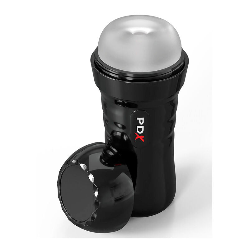 PDX EXTREME - SLIDE & GLIDE SELF - LUBRICATING MASTURBATOR CLEAR - Kink&Play