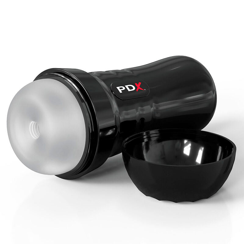 PDX EXTREME - SLIDE & GLIDE SELF - LUBRICATING MASTURBATOR CLEAR - Kink&Play