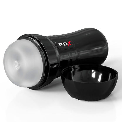 PDX EXTREME - SLIDE & GLIDE SELF - LUBRICATING MASTURBATOR CLEAR - Kink&Play