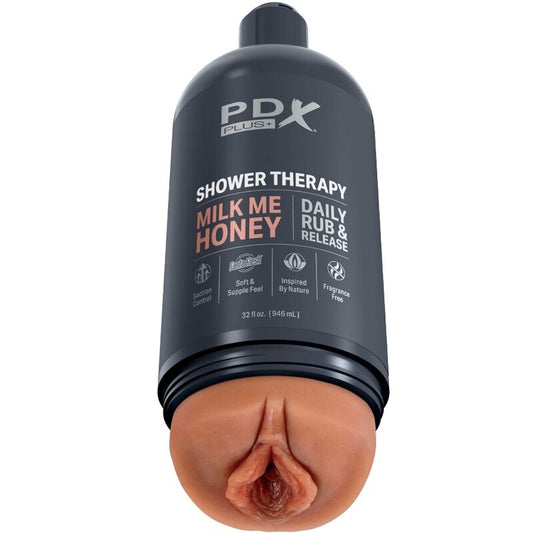 PDX PLUS - STROKER MASTURBATOR DISCRETE BOTTLE DESIGN MILK ME HONEY CANDY SHAMPOO - Kink&Play