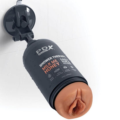 PDX PLUS - STROKER MASTURBATOR DISCRETE BOTTLE DESIGN MILK ME HONEY CANDY SHAMPOO - Kink&Play