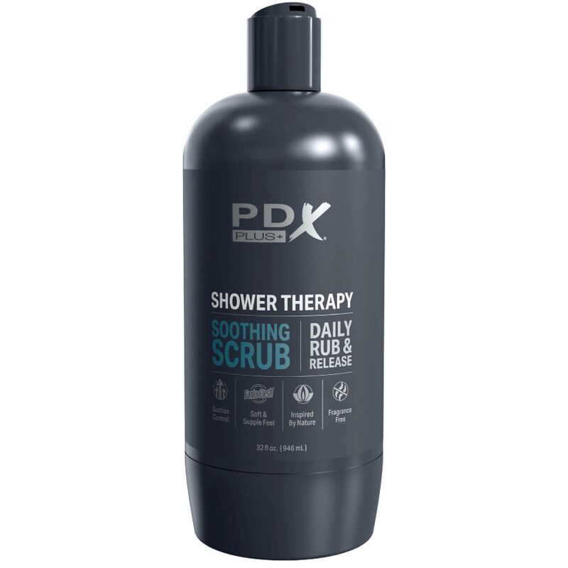PDX PLUS - STROKER MASTURBATOR DISCRETE BOTTLE DESIGN SOOTHING SCRUB SHAMPOO - Kink&Play