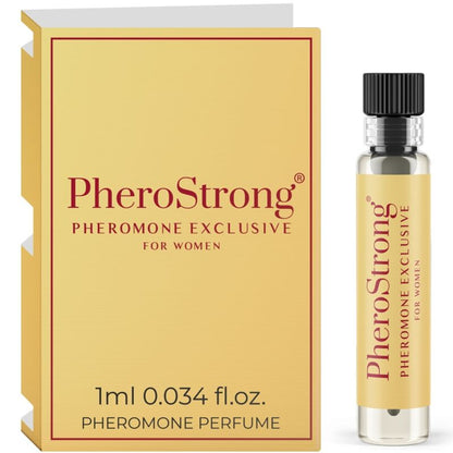 PHEROSTRONG - PHEROMONE PERFUME EXCLUSIVE FOR WOMEN 1 ML - Kink&Play