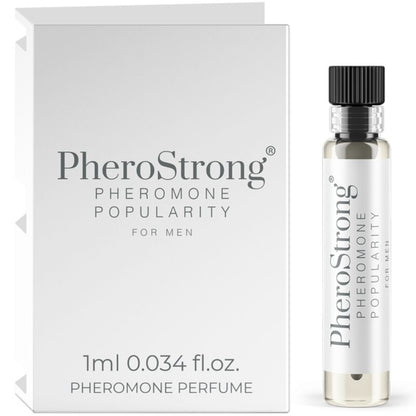 PHEROSTRONG - PHEROMONE PERFUME POPULARITY FOR MEN 1 ML - Kink&Play