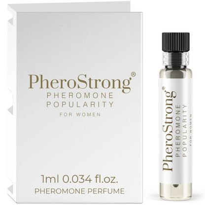 PHEROSTRONG - PHEROMONE PERFUME POPULARITY FOR WOMEN 1 ML - Kink&Play