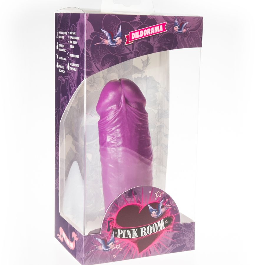 PINK ROOM - DAEL REALISTIC DILDO PURPLE 18.5 CM - Kink&Play