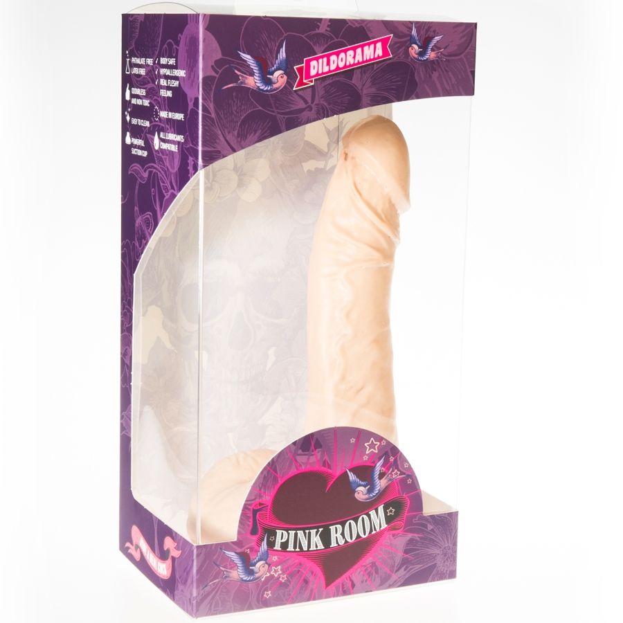 PINK ROOM - EBAN REALISTIC DILDO FLESH 19 CM - Kink&Play