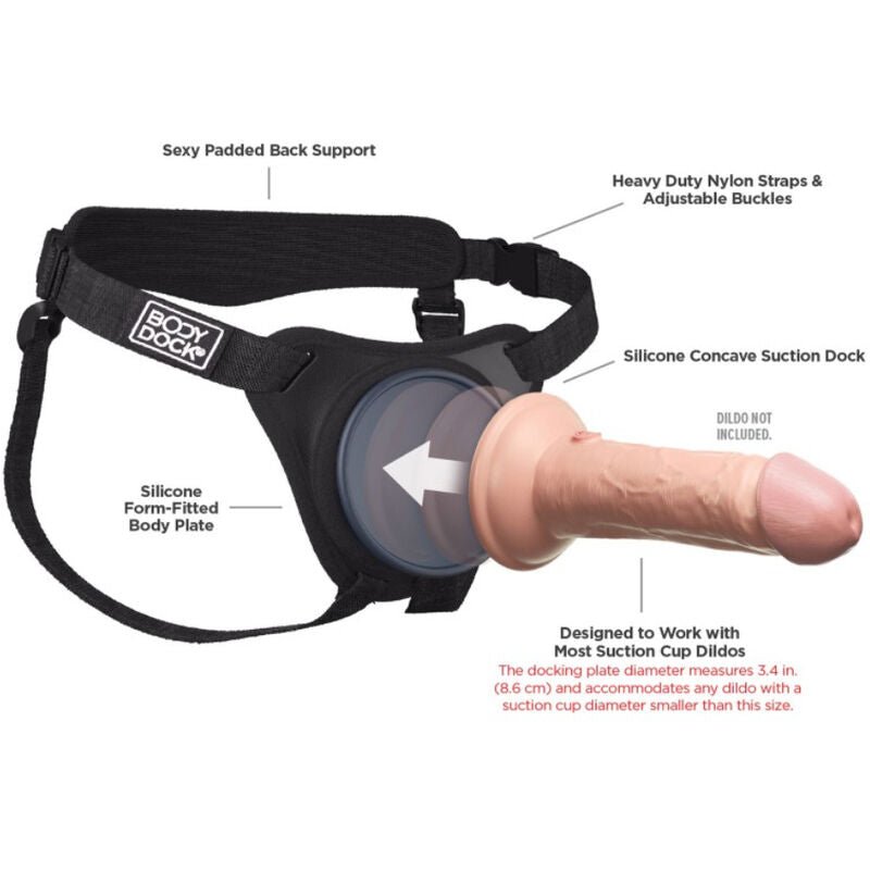 PIPEDREAMS - BODY DOCK ELITE HARNESS - Kink&Play
