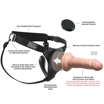 PIPEDREAMS - BODY DOCK G - SPOT PRO HARNESS - Kink&Play