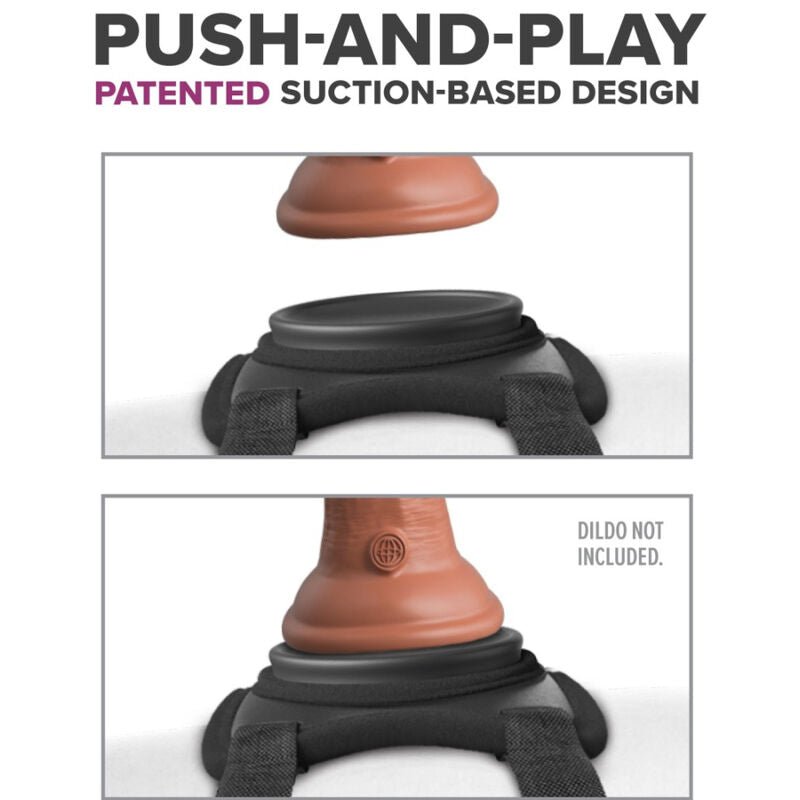 PIPEDREAMS - BODY DOCK LAP STRAP HARNESS - Kink&Play