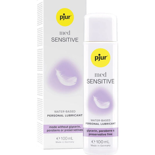 PJUR - MED SENSITIVE GLIDE WATER BASED LUBRICANT 100 ML - Kink&Play