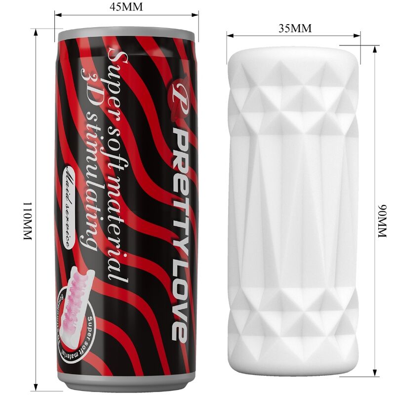 PRETTY LOVE - 3D STIMULATOR CAN MODEL 1 - Kink&Play