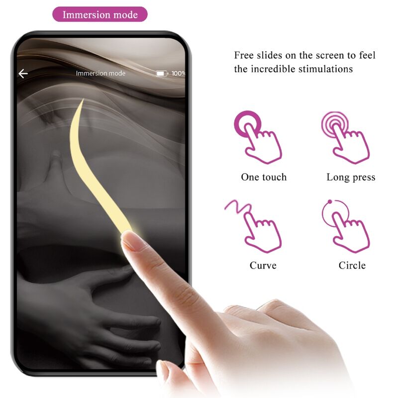 PRETTY LOVE - ABNER APP PURPLE - Kink&Play