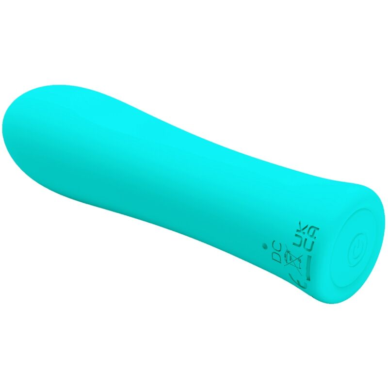 PRETTY LOVE - ALFREDA SUPER POWER VIBRATOR AQUA GREEN - Kink&Play
