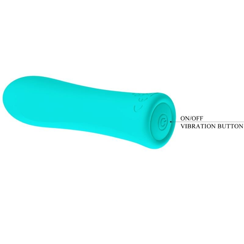 PRETTY LOVE - ALFREDA SUPER POWER VIBRATOR AQUA GREEN - Kink&Play