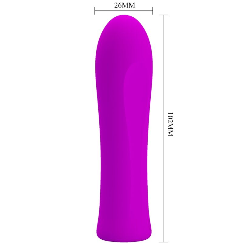 PRETTY LOVE - ALFREDA SUPER POWER VIBRATOR VIOLET - Kink&Play