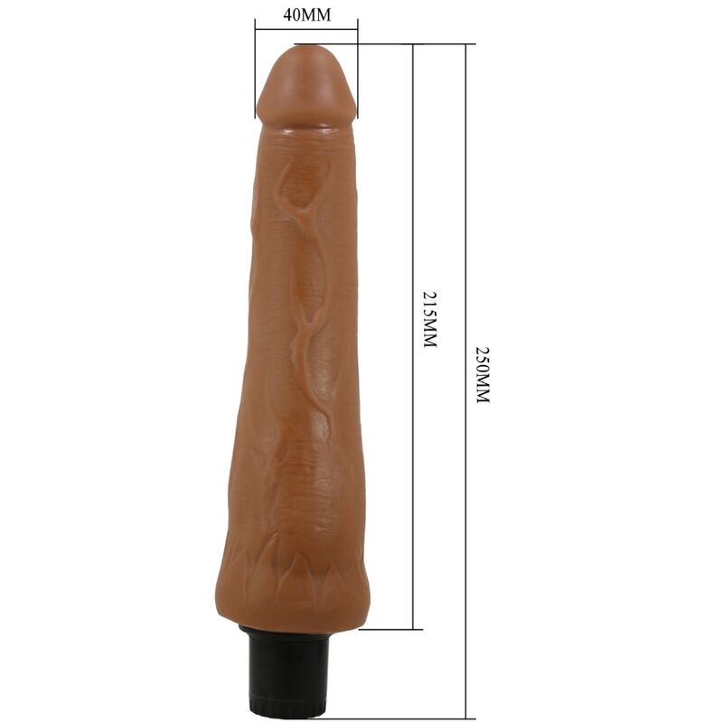 PRETTY LOVE - ALFREDO REALISTIC VIBRATOR 21.5 CM - O - 4 CM - Kink&Play