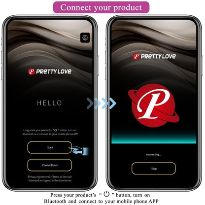 PRETTY LOVE - AUGUST REMOTE GLOBAL DOUBLE PLEASURE VIBRATOR - Kink&Play