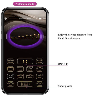 PRETTY LOVE - AUGUST REMOTE GLOBAL DOUBLE PLEASURE VIBRATOR - Kink&Play