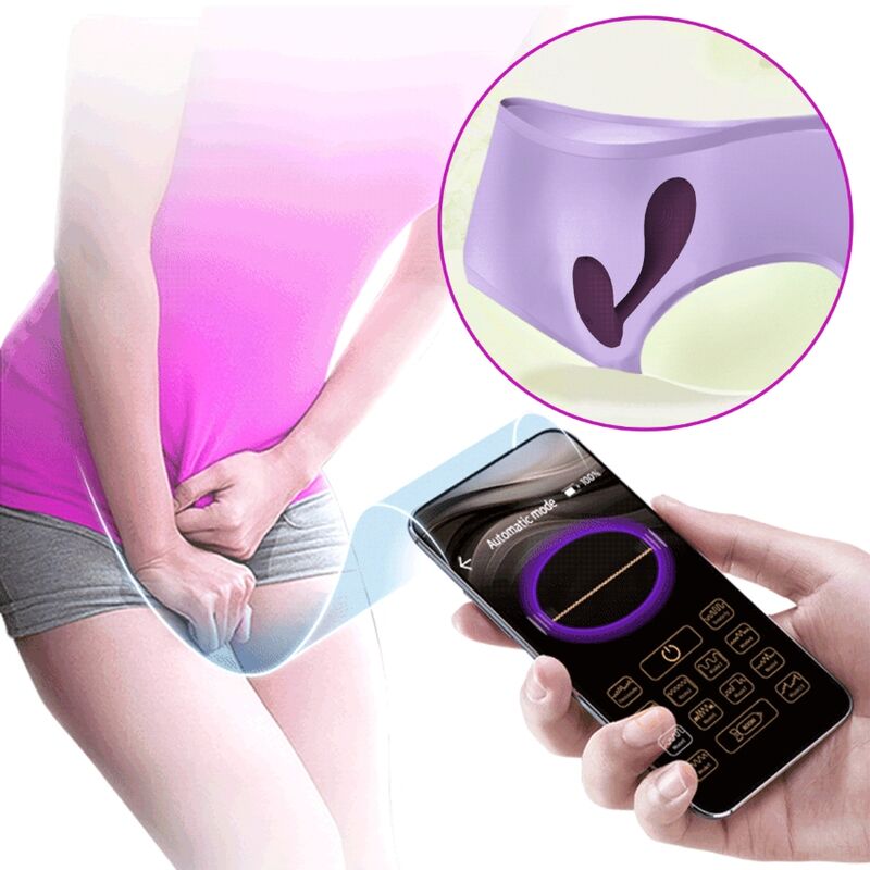PRETTY LOVE - BAIRD G - SPOT 12 VIBRATIONS RECHARGEABLE LILA APP - Kink&Play
